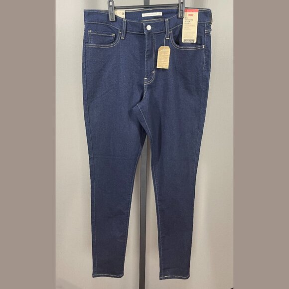 Levi's Denim - NEW Levis Jeans Womens 33 blue denim 720 skinny preppy casual classic